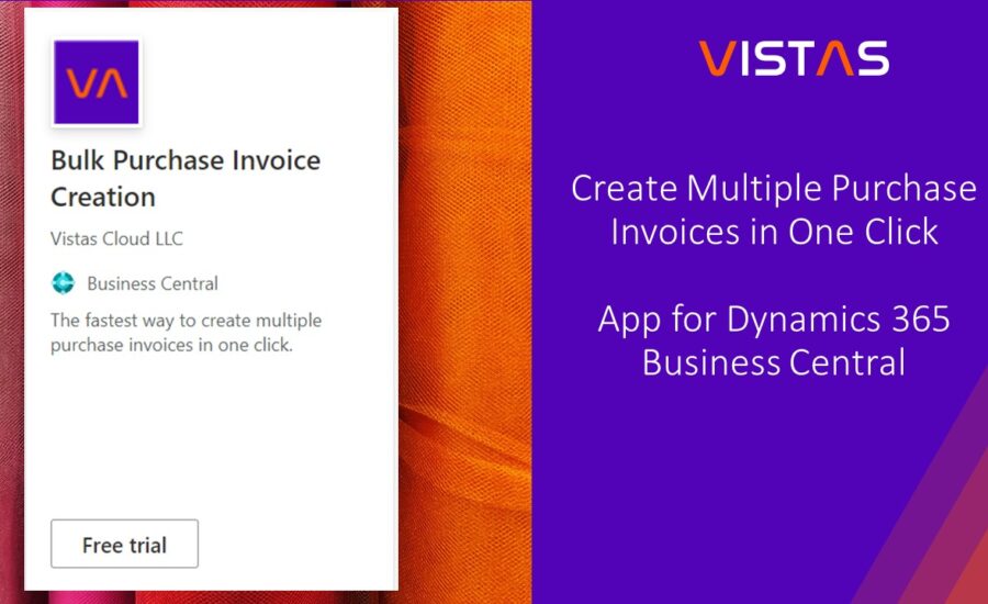 Create Multiple Purchase Invoices in One Click