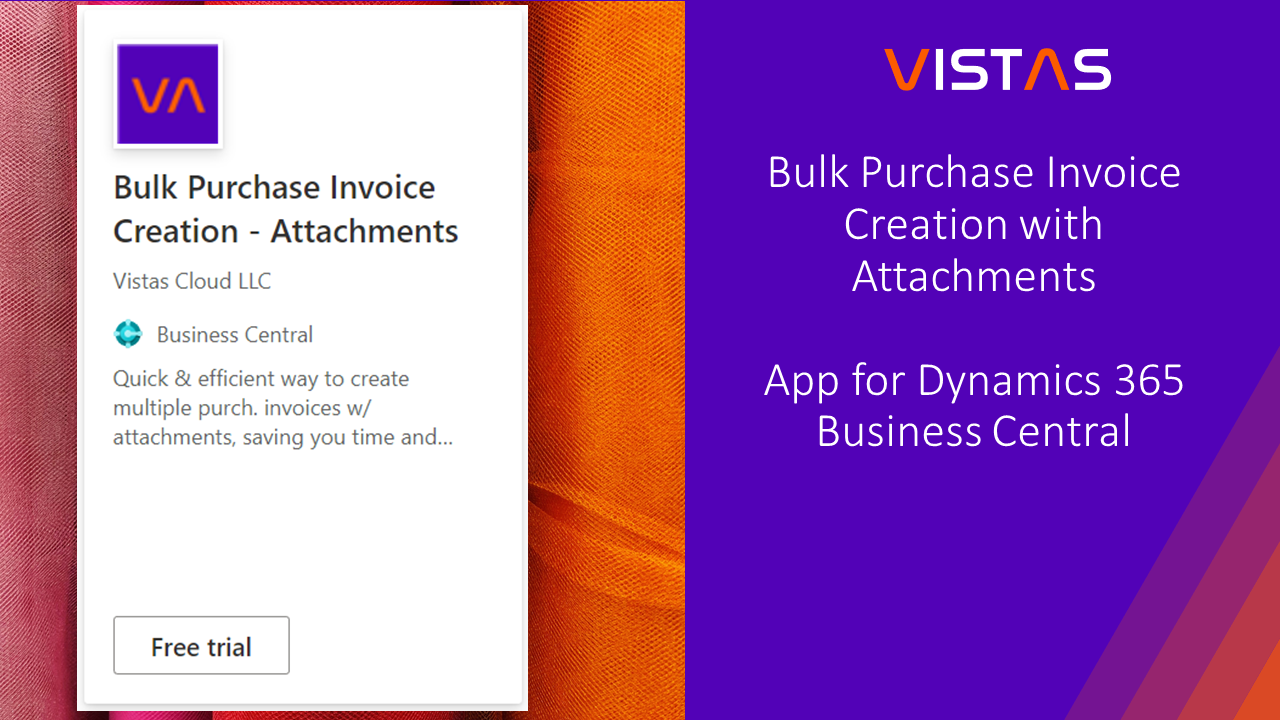 Bulk Purchase Invoice Creation with Attachments Main