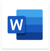 Word document logo